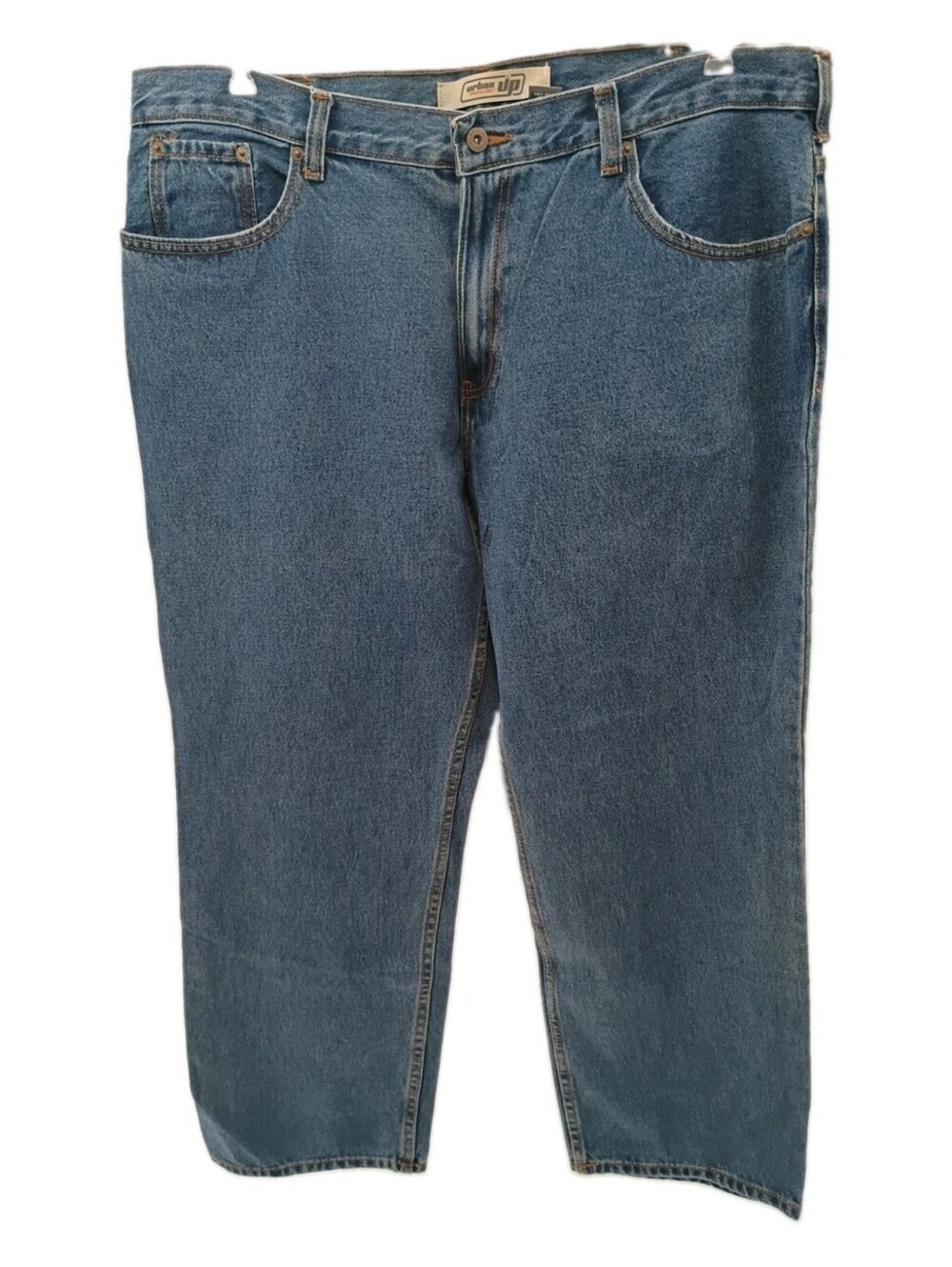 Urban Pipeline Up Jeans Mens 40x30 Blue Denim Casual Everyday Work Wear Cotton